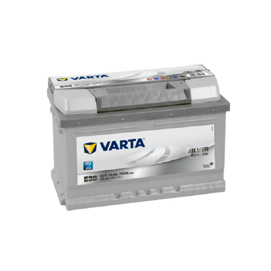 Аккумулятор Varta Silver Dynamic (E38) 6СТ-74Ah Аз 750А (0) (LB3) 574 402 075