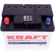 Акумулятор KRAFT 6СТ-60Ah Аз 640А (1) (L2)