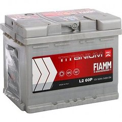 На фото: Аккумулятор FIAMM TITANIUM PRO 6СТ-60Ah Аз 540А (0) (L2) 7905147