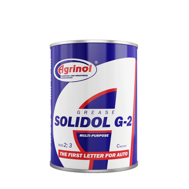 На фото: Смазка Agrinol Solidol G-2 800г