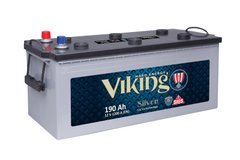 На фото: Аккумулятор Viking Silver 6СТ-190Ah Аз 1200A (3) (B)