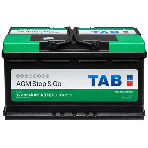 213090 TAB L5 AGM ED AGM Stop & Go Batterie 12V 95Ah 850A B13 AGM-Batterie