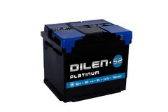На фото: Аккумулятор DILEN Platinum 6СТ- 52Ah Аз 510A (0) (LB1)