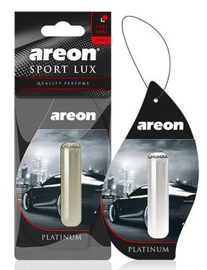 На фото: Освіжувач повітря Areon Sport Lux рідкий листочок 5ml Platinum