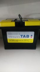 На фото: Акумулятор TAB EFB  6СТ- 60Ah Аз 640А (0) (L2) 56088 EFB (212 060)