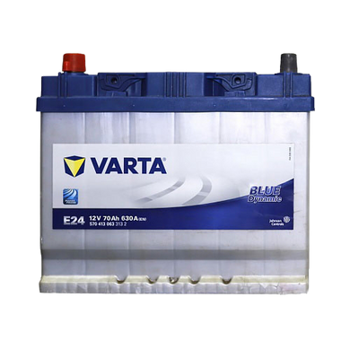 Аккумулятор Varta Blue Dynamic ASIА (E24) 6СТ-70Ah Аз 630А (1) (D26+B1) 570 413 063