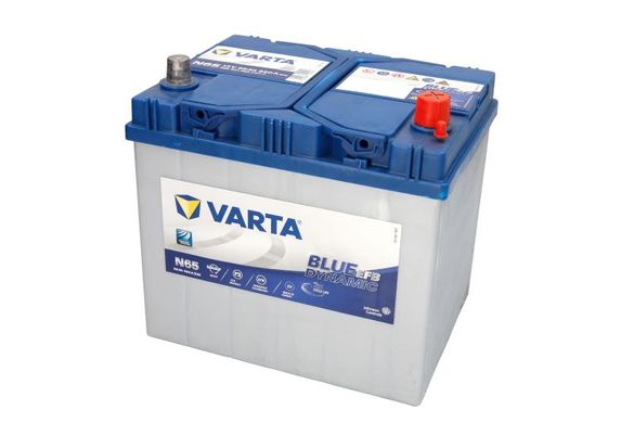 Аккумулятор Varta Blue Dynamic EFB ASIА (N65) 6СТ-65Ah Аз 650А (0) (D23+B00) 565 501 065