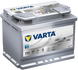 Аккумулятор Varta Silver Dynamic AGM (D52) 6СТ-60Ah Аз 680А (0) (L2) 560 901 068