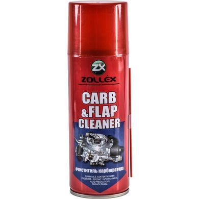 На фото: Очищувач карбюратора Zollex Carb & Flap Cleaner ZC-200 450мл