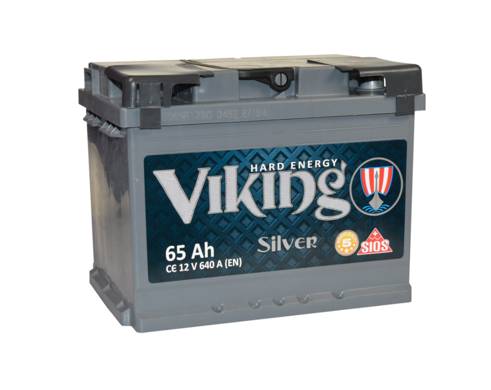 Акумулятор Viking Silver 6СТ-65Ah Аз 640А (0) (L2)