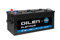 На фото: Акумулятор DILEN Platinum 6СТ-195Ah Аз 1200A (3) В