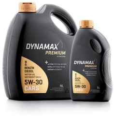 На фото: Масло моторное Dynamax Premium Ultra GMD 5w30 4л