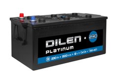 На фото: Аккумулятор DILEN Platinum 6СТ-230Ah Аз 1300A (3) С