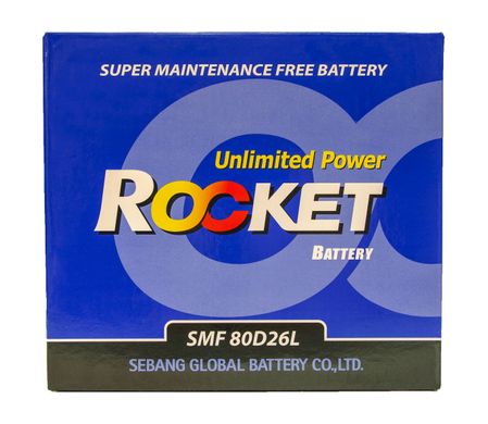 Аккумулятор ROCKET ASIA 6СТ-70Ah Аз 600А (0) SMF80D26L