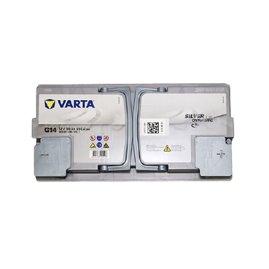 Аккумулятор Varta Silver Dynamic AGM (G14) 6СТ-95Ah Аз 850А (0) (L5) 595 901 085