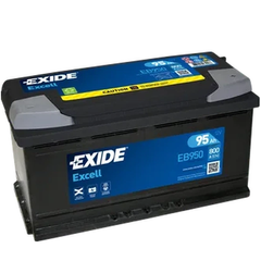 На фото: Акумулятор EXIDE EXCELL 6СТ- 95Ah Аз 800А (0) (L5) EB950