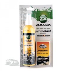 На фото: Полироль с губкой Zollex Protectant для пластика ваниль MLVA25 240мл