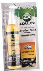 На фото: Полироль с губкой Zollex Protectant для пластика Лимон MLLE25 240мл