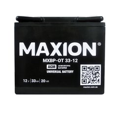 Аккумуляторна батарея MAXION OT 12V 33 Ah