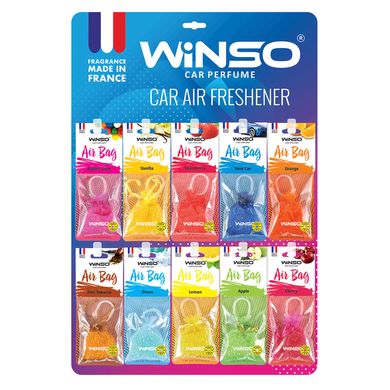 На фото: Освіжувач повітря Winso Mix Air Bag 20г 500004