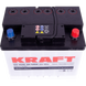 Аккумулятор KRAFT 6СТ-60Ah Аз 640А (0) (L2)