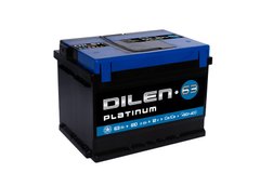 На фото: Акумулятор DILEN Platinum 6СТ- 63Ah Аз 610A (0) (LB2)