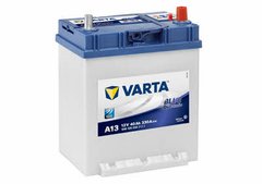 Аккумулятор Varta Blue Dynamic ASIА (0) (A13) 6СТ-40Ah Аз 330А (0) (B19+B01) 540 125 033